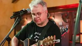 Odsłonięcie gwiazdy w Alei Gwiazd Szantowych w Ognistym Ptaku - Mietek Folk - zdjęcie 37