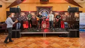 Odsłonięcie gwiazdy w Alei Gwiazd Szantowych w Ognistym Ptaku - Mietek Folk - zdjęcie 34