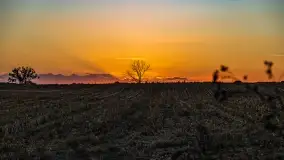 Zachód słońca w Maciejkach, niedaleko Mazur - zdjęcie 35