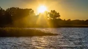 Zachód słońca nad jeziorem Dejgunek - zdjęcie 15