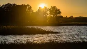 Zachód słońca nad jeziorem Dejgunek - zdjęcie 17