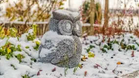 Pierwszy śnieg już za nami... Bocianie Gniazdo w Rynie - zdjęcie 14