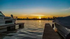 Zachód słońca nad jeziorem Bocznym, sierpień 2022 - zdjęcie 7