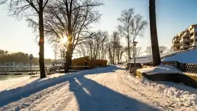 Stranda w pięknej, grudniowej i zimowej scenerii - zdjęcie 28