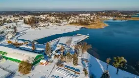 Wschód słońca nad jeziorem Niegocin, grudzień 2022 - zdjęcie 16