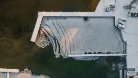 Wschód słońca nad jeziorem Niegocin, grudzień 2022 - zdjęcie 7