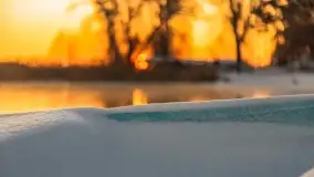 Wschód słońca nad jeziorem Niegocin, grudzień 2022 - zdjęcie 40