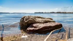 Cmentarz wojenny Jagerhohe i jezioro Święcajty na początku wiosny, 2022 - zdjęcie 11