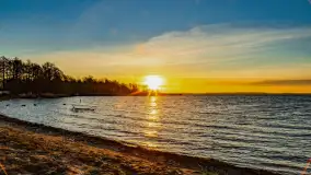 Wschód słońca nad jeziorem Śniardwy, Krzywy Róg - zdjęcie 29
