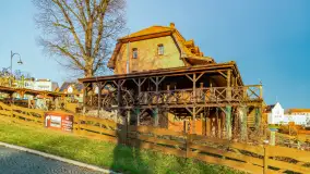 Zachód słońca w Rynie, jezioro Ryńskie, styczeń 2023 - zdjęcie 42