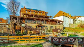 Zachód słońca w Rynie, jezioro Ryńskie, styczeń 2023 - zdjęcie 7