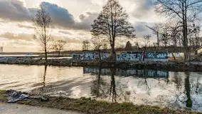 Remont kanału Łuczańskiego, luty 2023 - zdjęcie 18