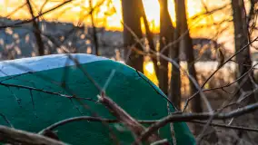 Zachód słońca nad jeziorem Siercze, luty 2023 - zdjęcie 3