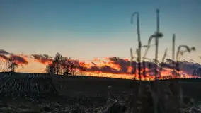 Zachód słońca nad jeziorem Gołdopiwo, marzec 2023 r. - zdjęcie 28