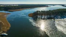 Kanał Kula z lotu ptaka, przedwiośnie 2023 - zdjęcie 4