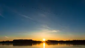 Zachód słońca nad jeziorem Tałty, końcówka lutego 2023 r. - zdjęcie 14