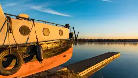 Zachód słońca nad jeziorem Tałty, końcówka lutego 2023 r. - zdjęcie 4