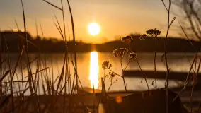 Zachód słońca nad jeziorem Tałty, końcówka lutego 2023 r. - zdjęcie 9