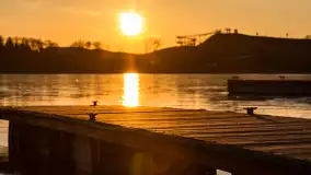 Zachód słońca nad jeziorem Tałty, końcówka lutego 2023 r. - zdjęcie 25