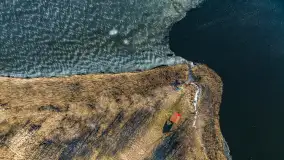 Grodzisko Św. Góra, jezioro Wojnowo, marzec 2023 r. - zdjęcie 20