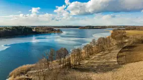 Grodzisko Św. Góra, jezioro Wojnowo, marzec 2023 r. - zdjęcie 14