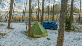 Wyspa Wydmińska i jezioro Wydmińskie, końcówka zimy 2023 r. - zdjęcie 45