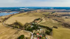 Mix marcowych ujęć Mazur z lotu ptaka - zdjęcie 49