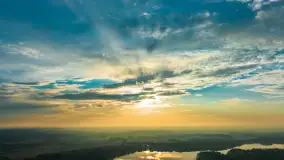 Mix marcowych ujęć Mazur z lotu ptaka - zdjęcie 5