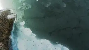 Mix marcowych ujęć Mazur z lotu ptaka - zdjęcie 39