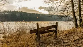 Wschód słońca nad jeziorem Tyrkło, marzec 2023 r. - zdjęcie 14