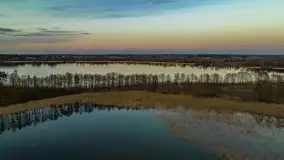 Wiosenny zachód słońca nad jeziorem Dejguny - zdjęcie 41