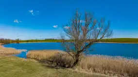 Wiosenne Mazury widziane z drona, końcówka marca 2023 r. - zdjęcie 41