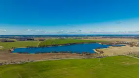 Wiosenne Mazury widziane z drona, końcówka marca 2023 r. - zdjęcie 23