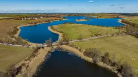 Wiosenne Mazury widziane z drona, końcówka marca 2023 r. - zdjęcie 7