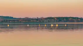 Wschód słońca nad jeziorem Dejguny, kwiecień 2023 r. - zdjęcie 51