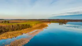 Wschód słońca nad jeziorem Dejguny, kwiecień 2023 r. - zdjęcie 53