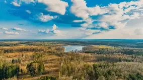 Wiosna i rozlewiska przy jeziorze Siercze niedaleko Gierłoży - zdjęcie 22