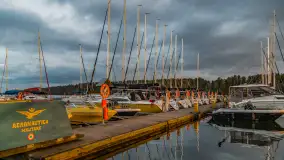 Zachód słońca w Mikołajkach, czuć sezon 2023 - zdjęcie 23