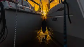 Zachód słońca w Mikołajkach, czuć sezon 2023 - zdjęcie 2