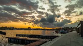 Zachód słońca w Mikołajkach, czuć sezon 2023 - zdjęcie 16