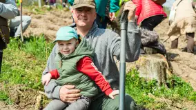 Przy Wilczym Szańcu posadzono 5000 dębów - zdjęcie 36