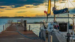 Wiosenny zachód słońca nad Darginem - zdjęcie 3