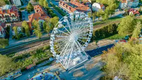 Koło nazywane okiem Giżycka robi wrażenie, maj 2023 r. - zdjęcie 13