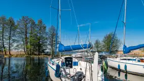 Port Kal Rybaczówka na jeziorem Mamry, maj 2023 r. - zdjęcie 15