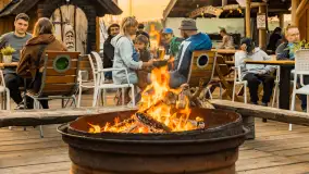 Zachód słońca nad jeziorem Bocznym w Rydzewie - zdjęcie 22