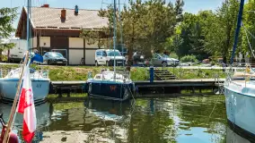 Port Piękna Góra nad jeziorem Tajty, maj 2023 r. - zdjęcie 18