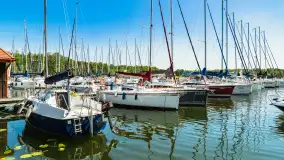 Port Piękna Góra nad jeziorem Tajty, maj 2023 r. - zdjęcie 6