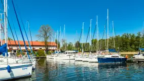 Port Piękna Góra nad jeziorem Tajty, maj 2023 r. - zdjęcie 43