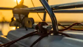 Zachód słońca nad jeziorem Świecajty, widok z Ognistego Ptaka, czerwiec 2023 r. - zdjęcie 21