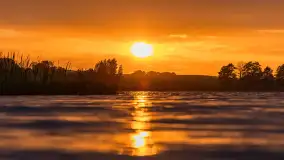 Zachód słońca nad jeziorem Dejgunek, lipiec 2023 r. - zdjęcie 14